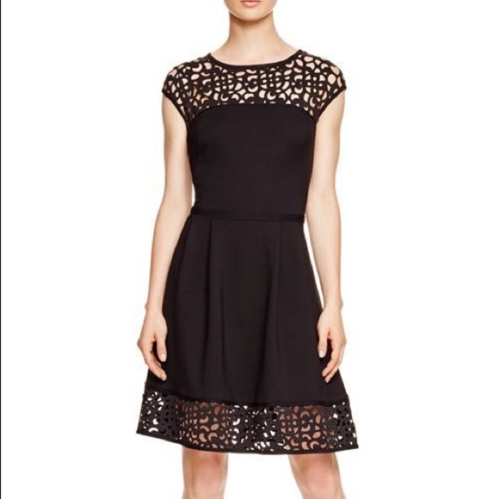Ralph Lauren Black Fit n Flare Dress